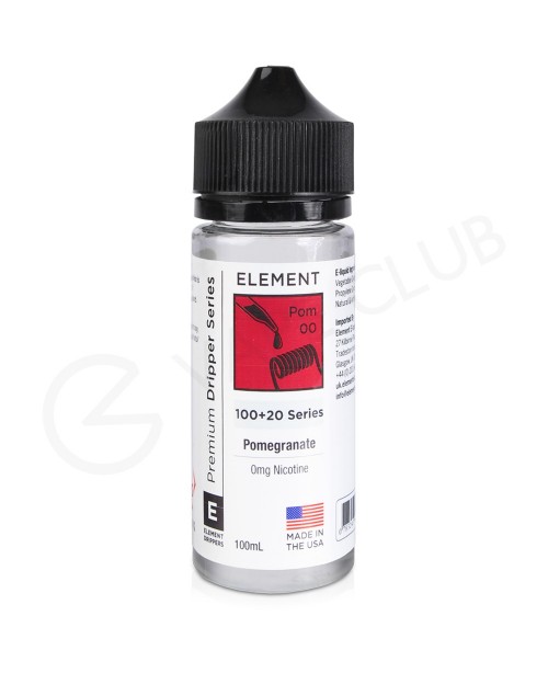 Pomegranate Dripper Shortfill E-Liquid by Element ...