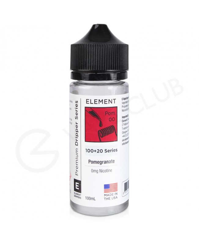 Pomegranate Dripper Shortfill E-Liquid by Element 100ml