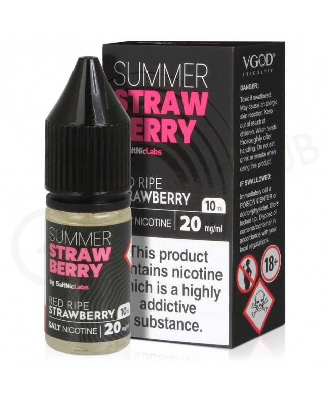 Summer Strawberry Nic Salt E-Liquid by VGOD