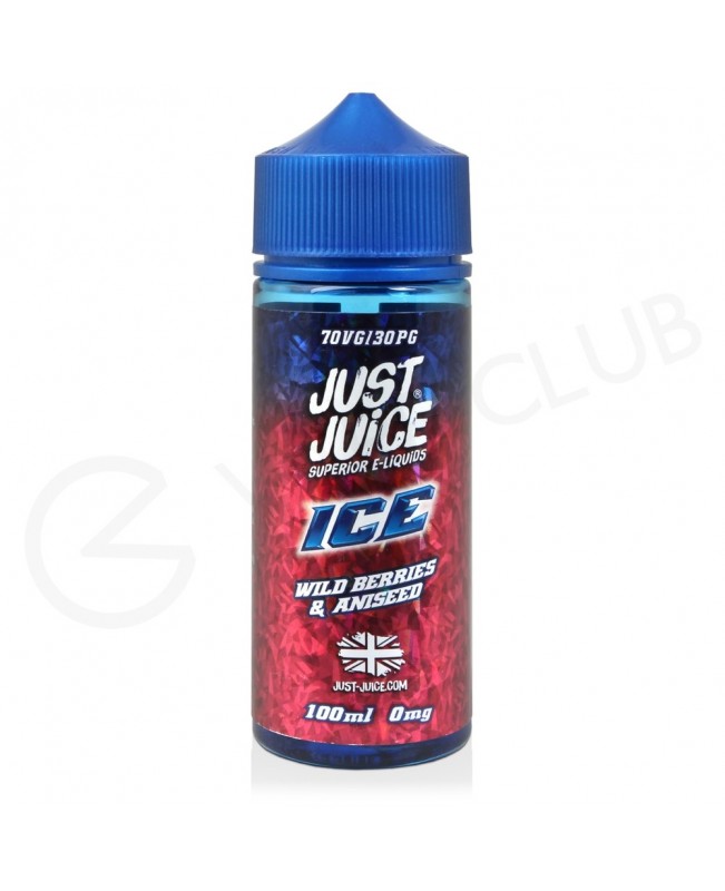 Wild Berries & Aniseed Shortfill E-Liquid by Just Juice Ice 100ml