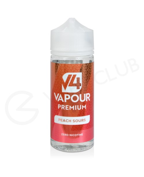 Peach Sours Shortfill E-Liquid by V4 Vapour Premiu...