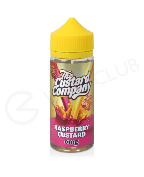 Raspberry Custard Shortfill E-Liquid by The Custar...