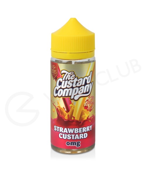 Strawberry Custard Shortfill E-Liquid by The Custa...