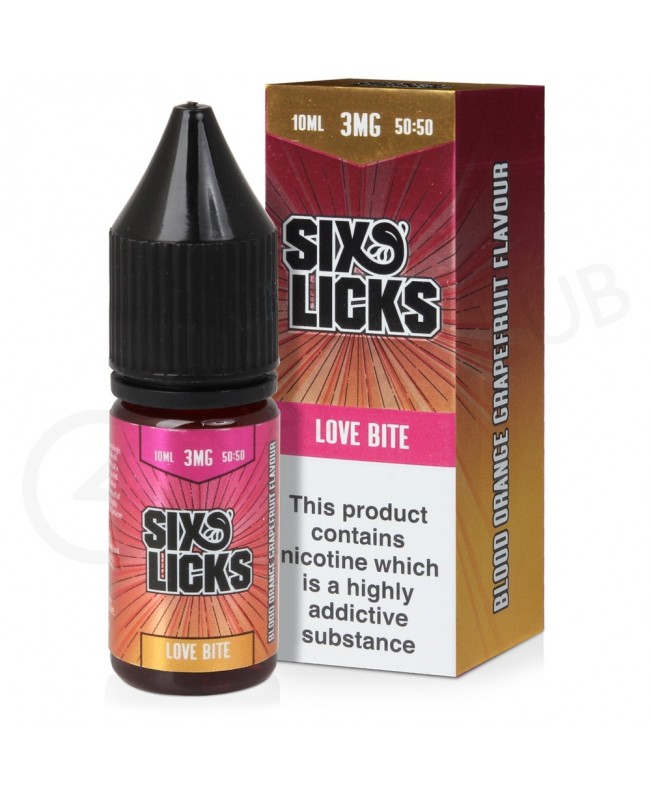 Love Bite E-Liquid by Six Licks 50/50