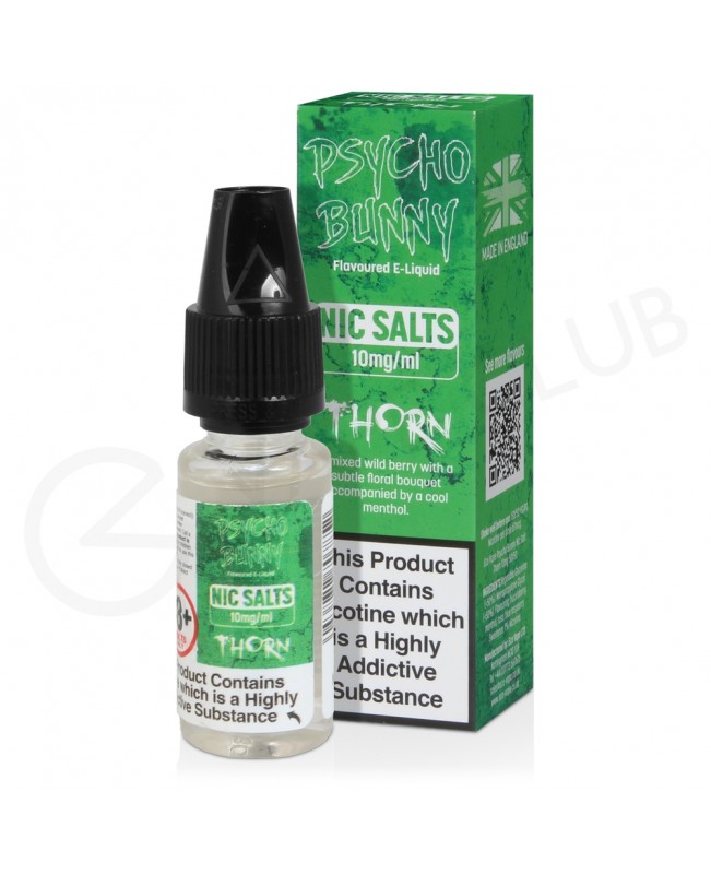 Thorn Nic Salt E-Liquid by Psycho Bunny