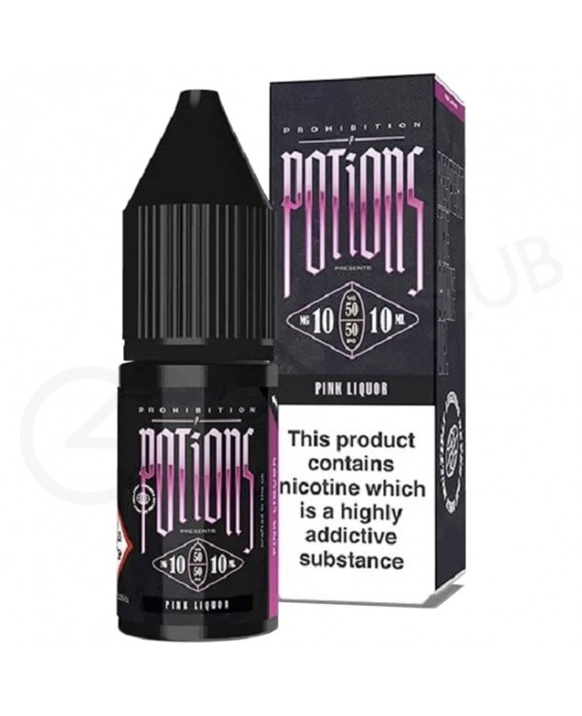 Pink Liquor Nic Salt E-Liquid by Potions