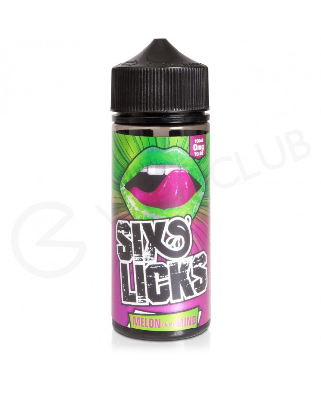 Melon On My Mind Shortfill E-Liquid by Six Licks