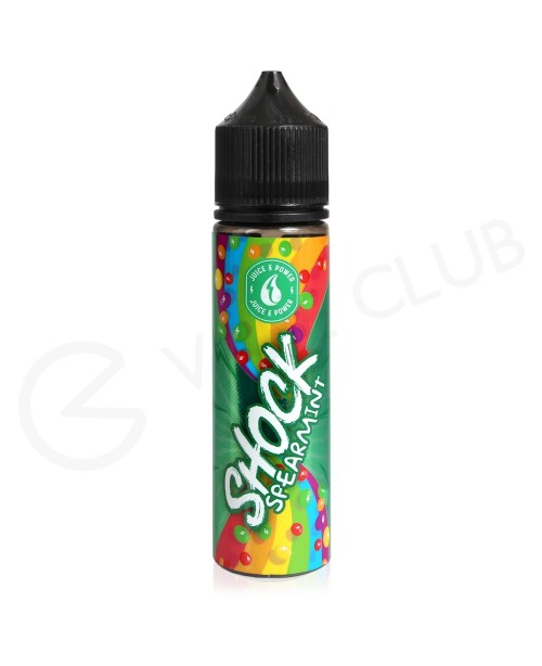 Shock Spearmint Shortfill E-Liquid by Juice N Powe...