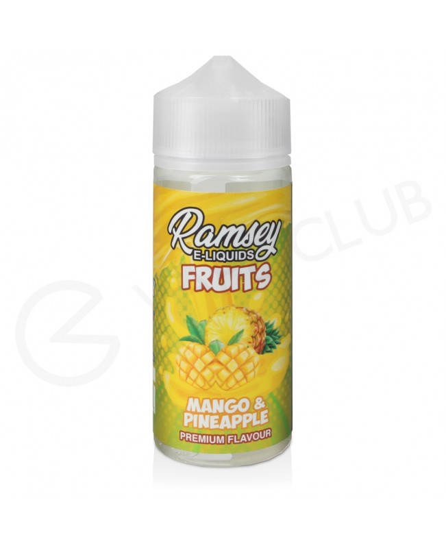 Mango & Pineapple Shortfill E-Liquid by Ramsey Fruits 100ml