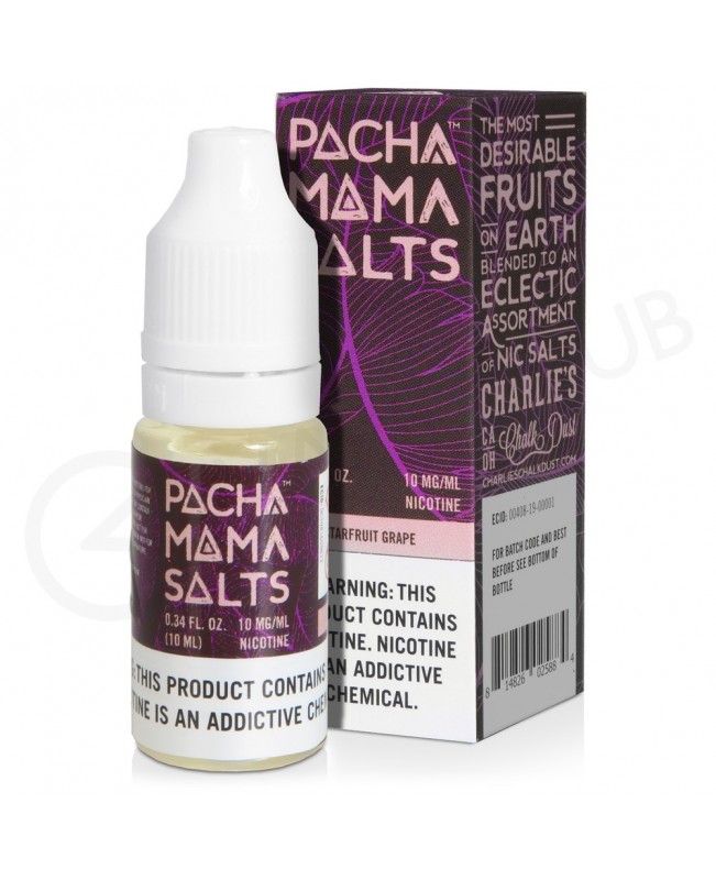 Starfruit Grape Nic Salt E-Liquid by Pacha Mama Salts