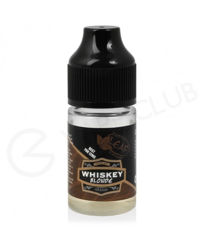 Whiskey Blonde Shortfill E-Liquid by Manabush Twisted Leaf