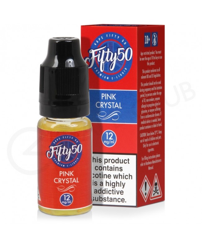 Pink Crystal E-Liquid by Fifty 50