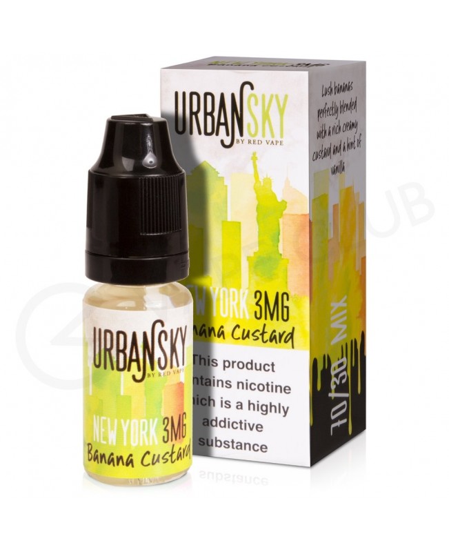 New York Banana Custard eLiquid by Urban Sky