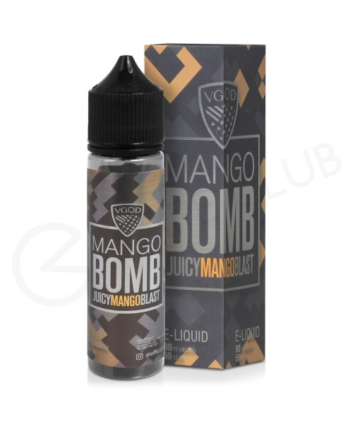 Mango Bomb Shortfill E-Liquid by VGOD Bomb Line 50...