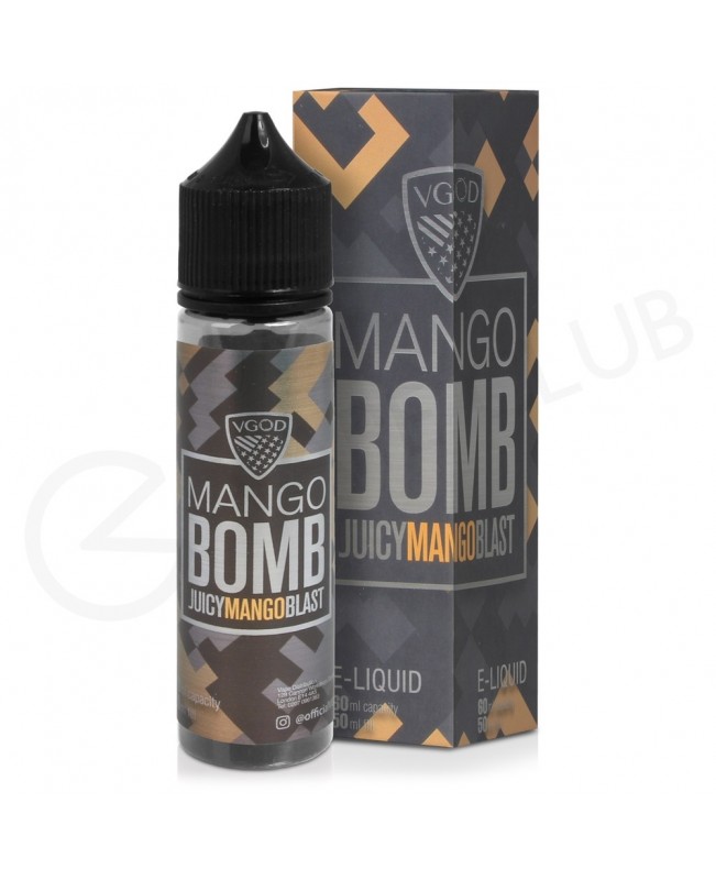 Mango Bomb Shortfill E-Liquid by VGOD Bomb Line 50ml