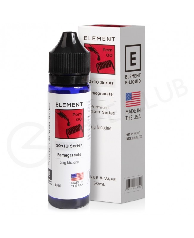 Pomegranate Dripper Shortfill E-Liquid by Element 50ml