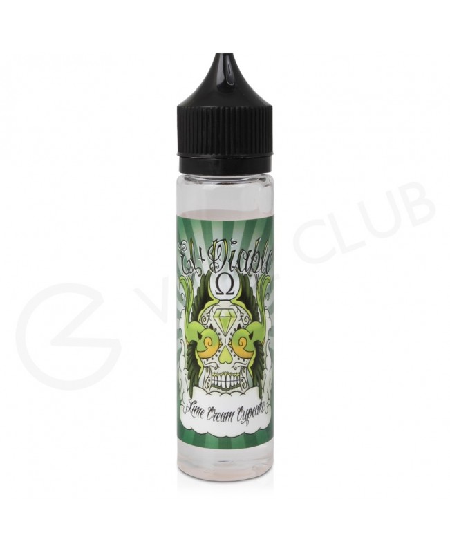 Lime Cream Cupcake High VG Shortfill Eliquid By El Diablo 50ml