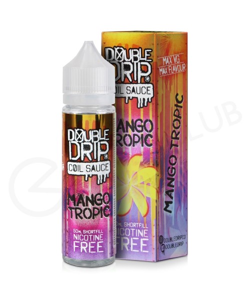 Mango Tropic Shortfill E-Liquid by Double Drip 50m...