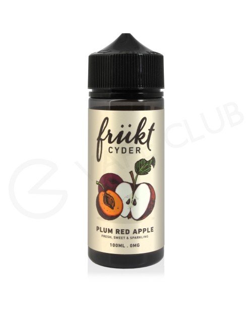 Plum Red Apple Shortfill E-Liquid by Frukt Cyder 1...