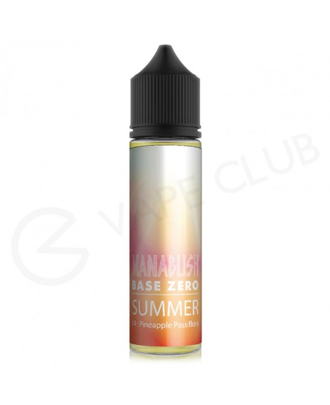 Pineapple & Passiflora Shortfill E-Liquid by Manabush Summer Flavours