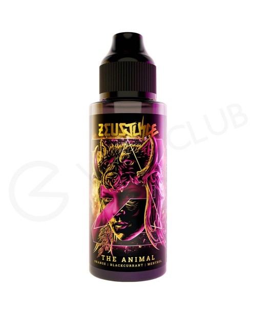 The Animal Shortfill E-Liquid by Zeus Juice 100ml