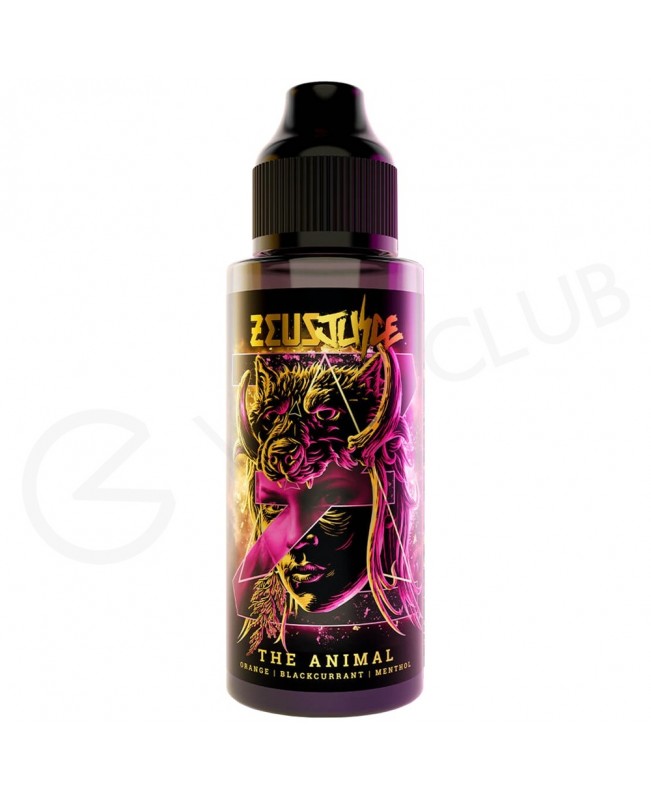 The Animal Shortfill E-Liquid by Zeus Juice 100ml