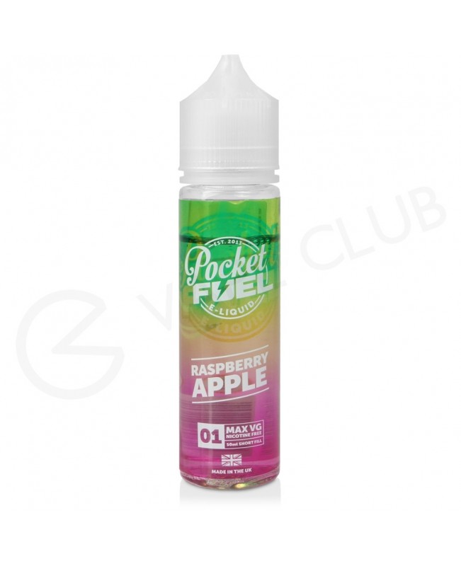 Raspberry Apple Shortfill E-Liquid by Pocket Fuel 50ml