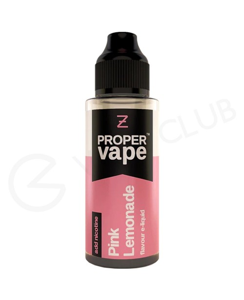 Pink Lemonade Shortfill E-Liquid by Proper Vape 10...