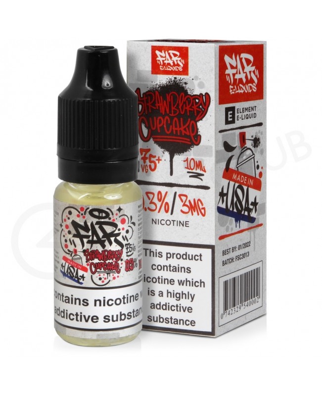 Strawberry Cupcake E-Liquid by FAR