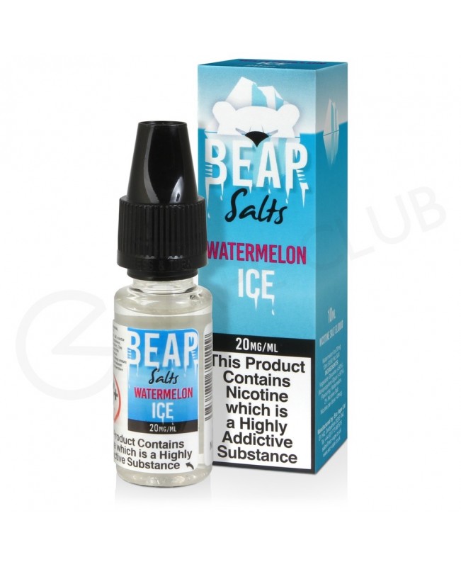 Watermelon Ice Nic Salt E-Liquid by Bear Salts