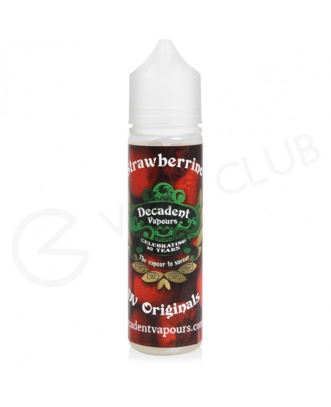 Strawberrino Shortfill E-Liquid by Decadent Originals 50ml