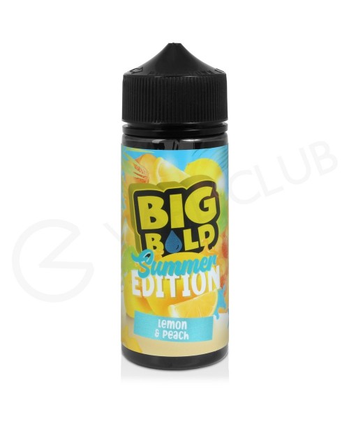 Lemon & Peach Shortfill E-Liquid by Big Bold S...