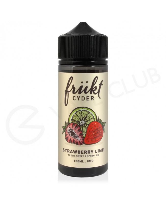 Strawberry Lime Shortfill E-Liquid by Frukt Cyder 100ml