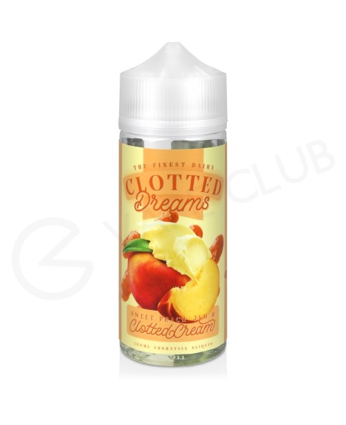 Peach Jam Shortfill E-Liquid by Clotted Dreams 100...