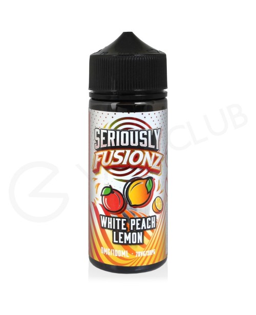 White Peach Lemon Shortfill E-Liquid by Seriously ...