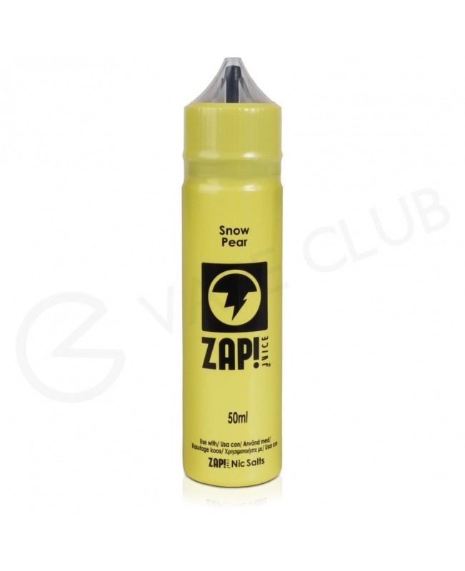 Snow Pear Shortfill E-liquid by Zap Juice 50ml