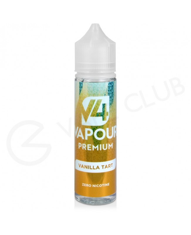 Vanilla Tart Shortfill E-Liquid by V4 Vapour Premium 50ml