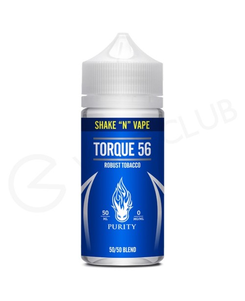 Torque 56 Shortfill E-Liquid by Purity 50ml