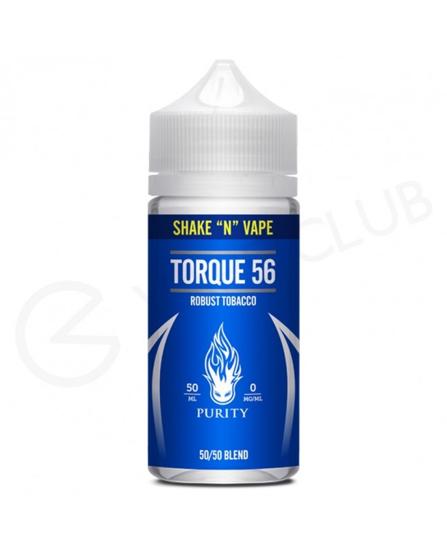 Torque 56 Shortfill E-Liquid by Purity 50ml