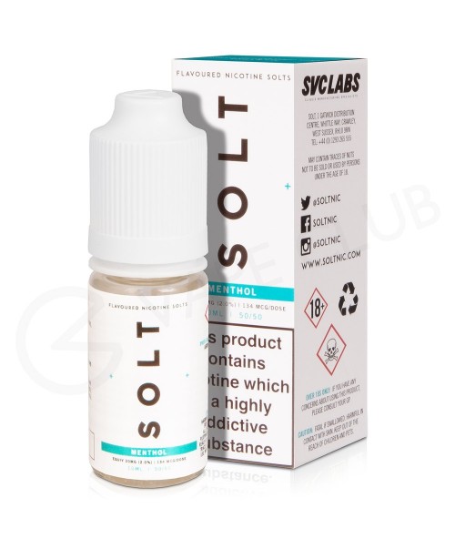 Menthol Nic Salt E-Liquid by Solt