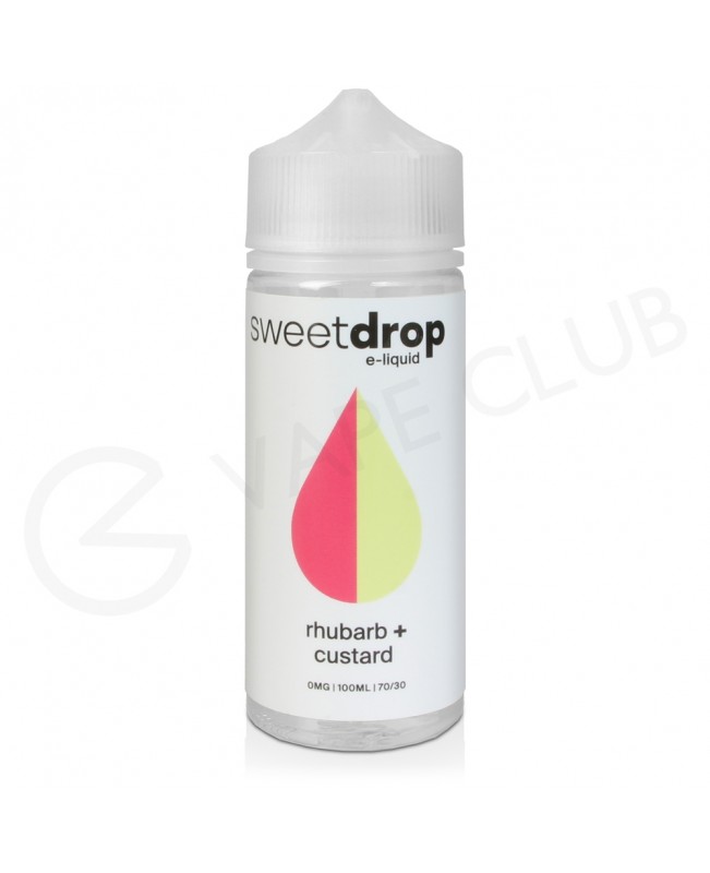 Rhubarb & Custard Shortfill E-Liquid by Sweet Drop 100ml