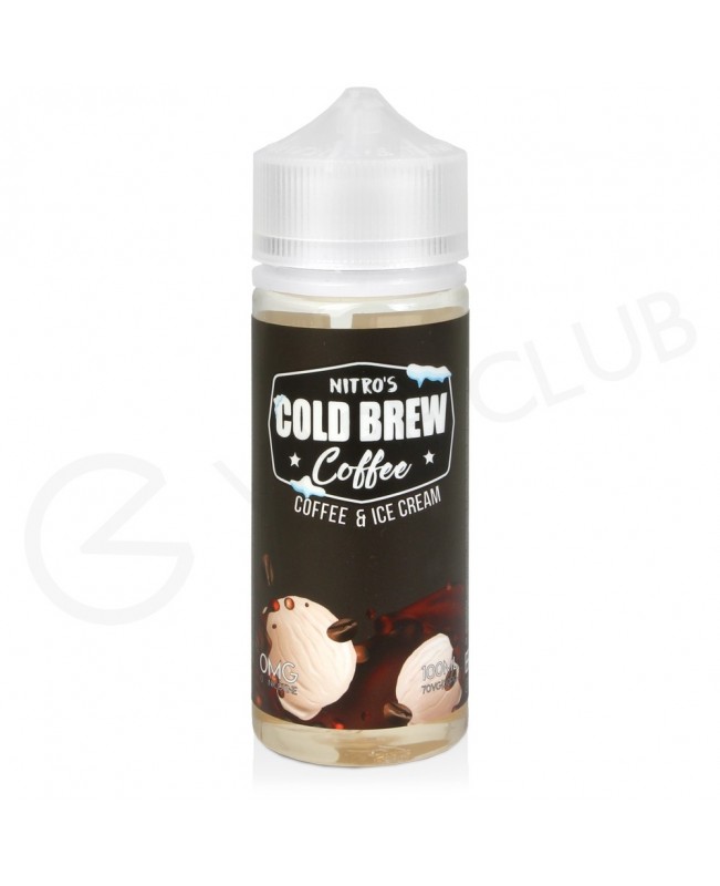 Coffee & Ice Cream Shortfill E-Liquid by Nitro's Cold Brew 100ml