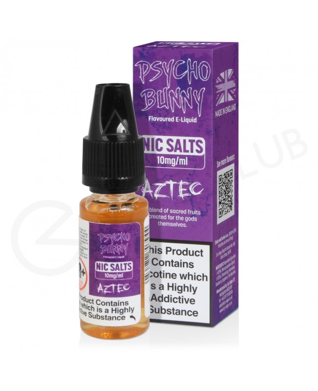 Aztec Nic Salt E-Liquid by Psycho Bunny