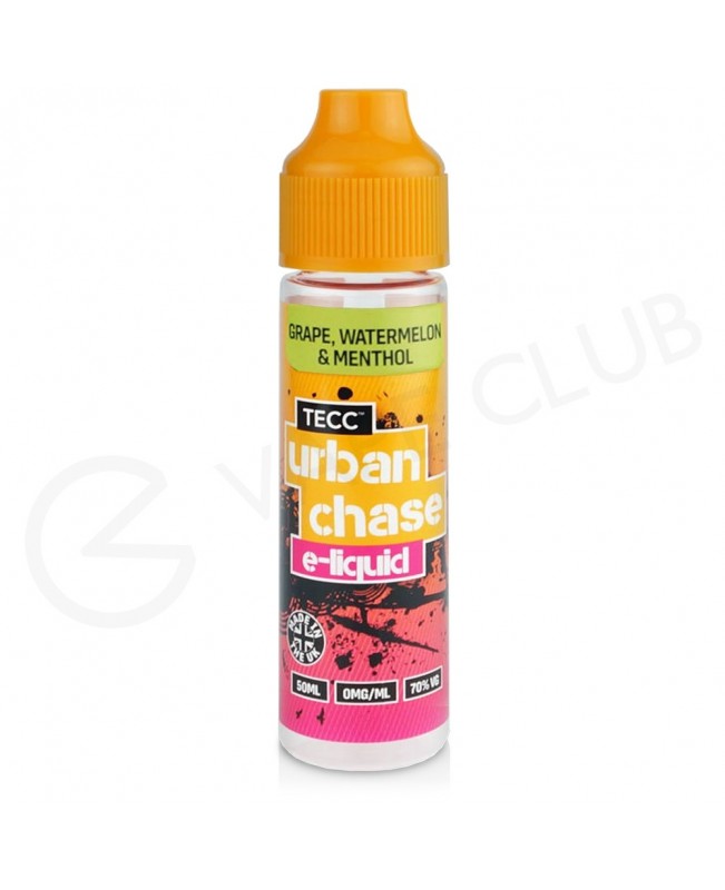 Grape, Watermelon & Menthol Shortfill E-Liquid by Urban Chase 50ml