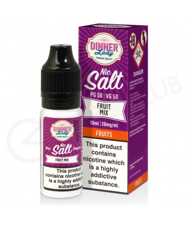 Fruit Mix Nic Salt E-Liquid by Dinner Lady