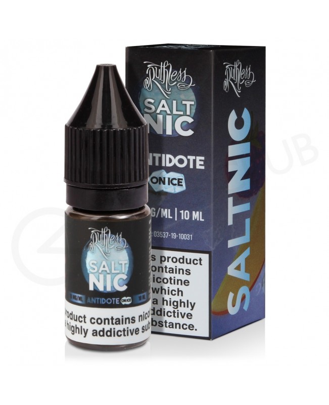 Antidote On Ice Nic Salt E-Liquid by Ruthless