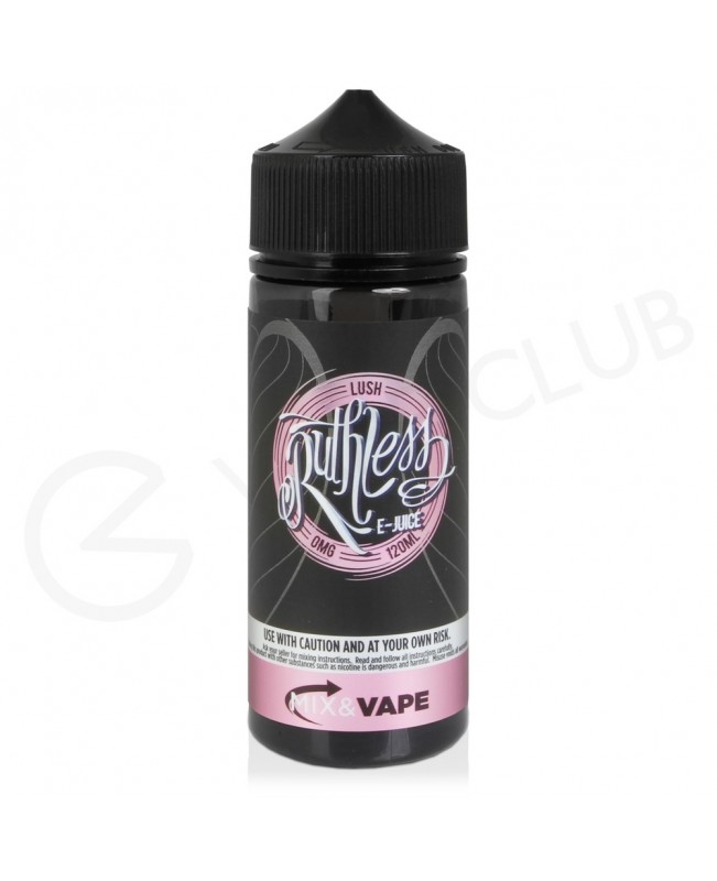 Lush Shortfill E-Liquid by Ruthless 100ml