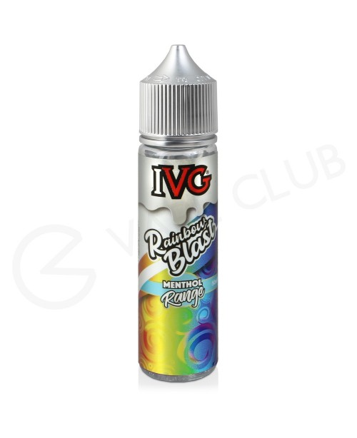 Rainbow Blast Shortfill E-liquid by IVG Menthol 50...