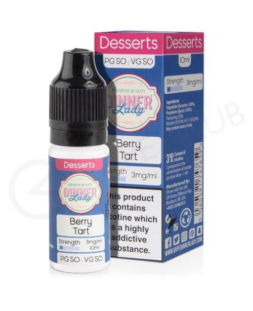 Berry Tart E-Liquid by Dinner Lady 50/50