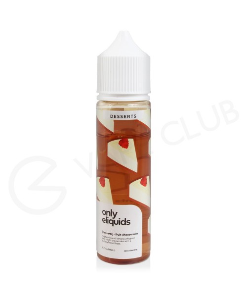 Fruit Cheesecake Shortfill E-Liquid by Only Eliqui...